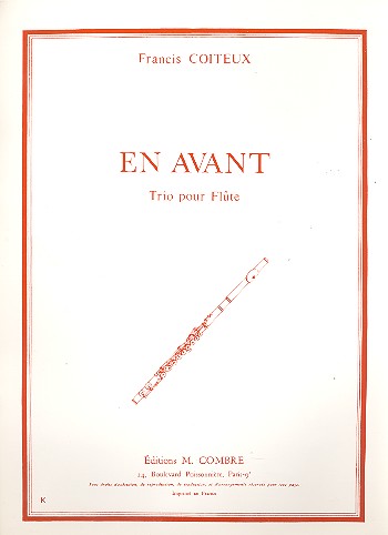 En avant   pour 3 flûtes  parties