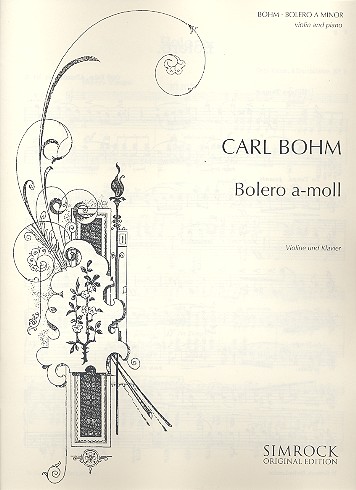 Bolero a-Moll  für Violine und Klavier  