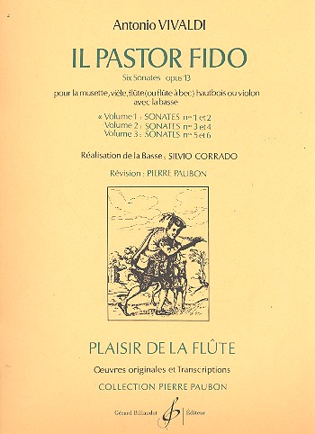 Il Pastor Fido op.13 vol.1&nbsp;&nbsp;(nos.1-2) pour flûte et piano&nbsp;&nbsp;
