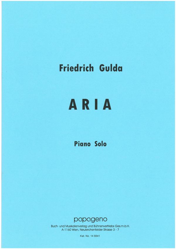 Aria  für Klavier  