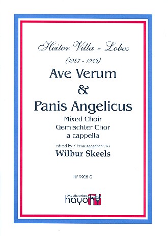 Ave Verum  und Panis Angelicus  für gem Chor a cappella  