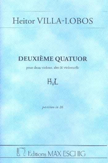 Streichquartett Nr.2    partition