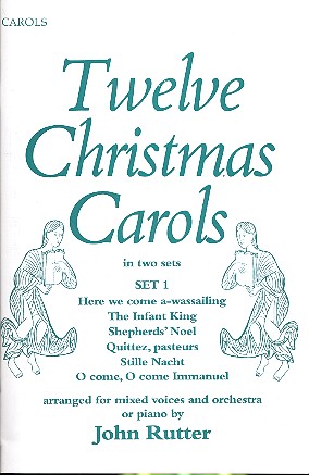 12 Christmas Carols vol.1 (nrs.1-6)  for mixed chorus and piano  score