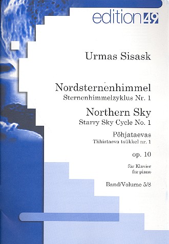 Nordsternenhimmel op.10 Band 5&nbsp;&nbsp;für Klavier&nbsp;&nbsp;Sternenhimmelzyklus Nr.1