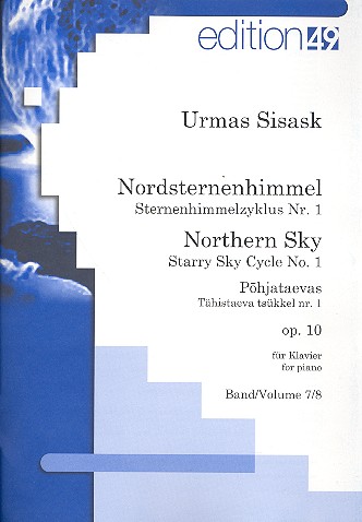 Nordsternenhimmel op.10 Band 7&nbsp;&nbsp;für Klavier&nbsp;&nbsp;Sternenhimmelzyklus Nr.1