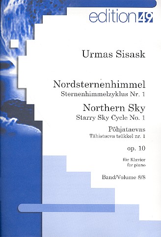 Nordsternenhimmel op.10 Band 8&nbsp;&nbsp;für Klavier&nbsp;&nbsp;Sternenhimmelzyklus Nr.1