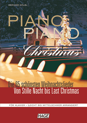 Piano Piano Christmas (+2CDs)&nbsp;&nbsp;für Klavier mit Text&nbsp;&nbsp;