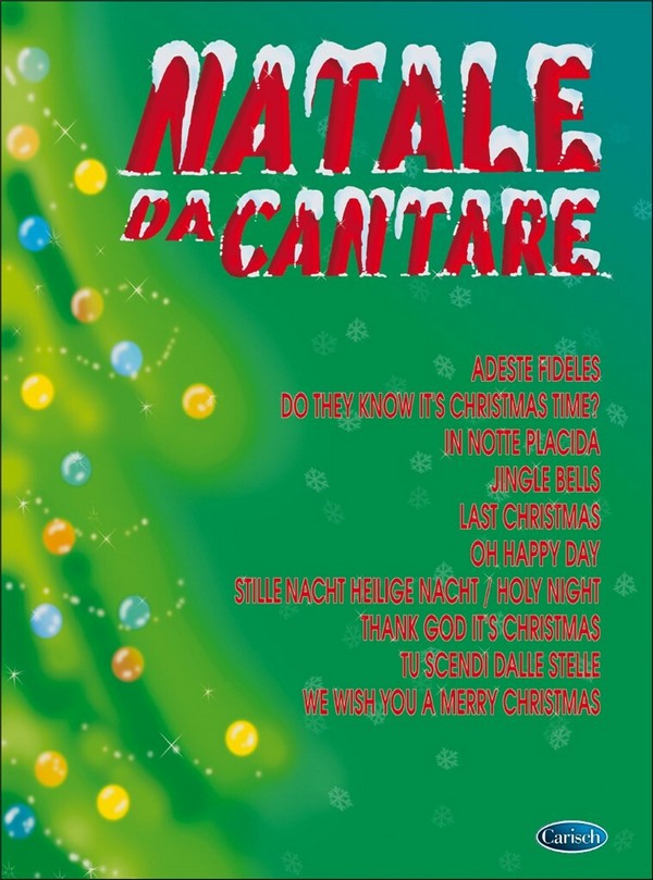 Natale da cantare per&nbsp;&nbsp;voce e pianoforte&nbsp;&nbsp;