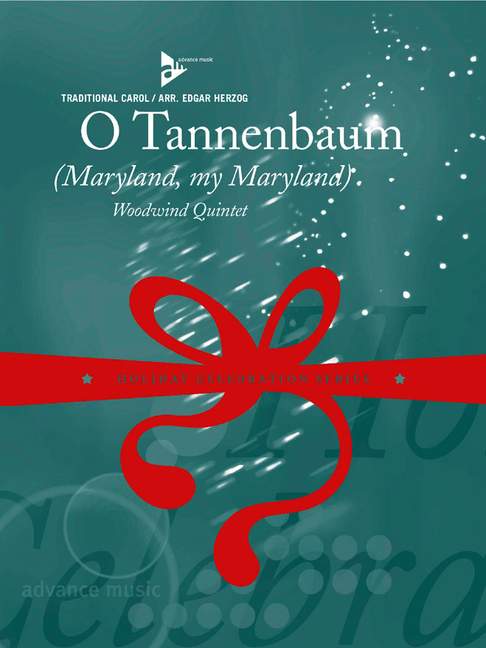 O Tannenbaum&nbsp;&nbsp;für Flöte, Oboe, Klarinette, Horn und Fagott&nbsp;&nbsp;Partitur und Stimmen