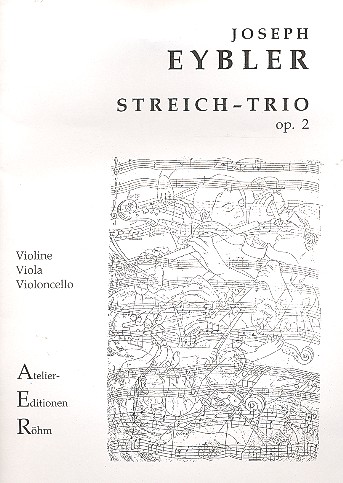 Trio op.2  für Violine, Viola und Violoncello  Stimmen