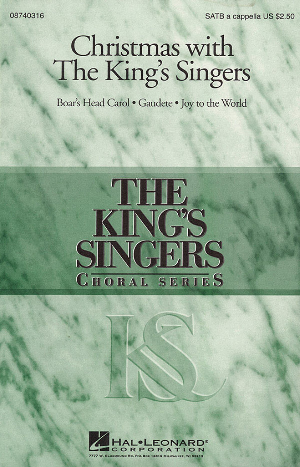 Christmas with King's Singers&nbsp;&nbsp;for mixed chorus a cappella&nbsp;&nbsp;score
