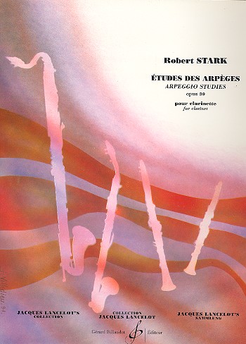 Études des Arpèges op.39  pour clarinette  