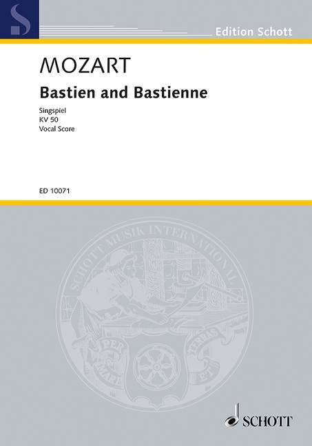 Bastien and Bastienne  Opera  vocal score (en)