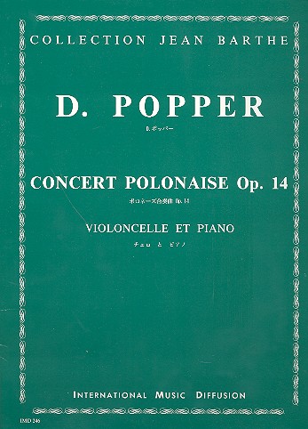 Concert Polonaise op.14  pour violoncelle et piano  