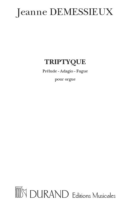 Triptyche op.7  für Orgel  