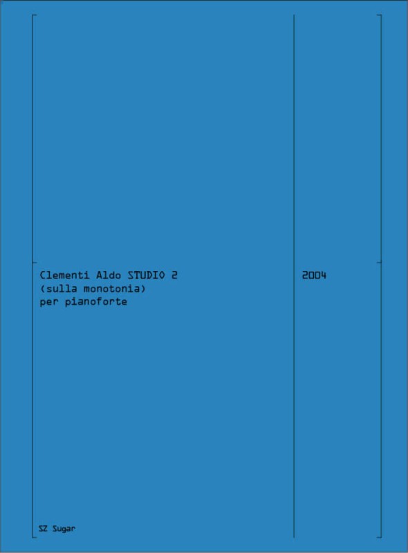 Studio 2   per pianoforte  