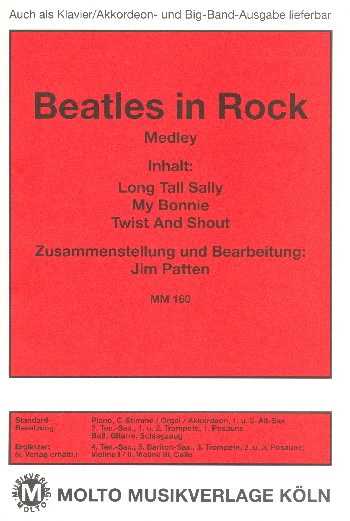 Beatles in Rock: Medley  für Salonorchester  