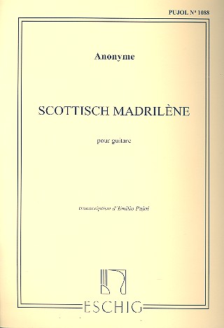 Scottisch Madrilène pour guitare&nbsp;&nbsp;&nbsp;&nbsp;