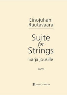 Suite  for strings  score