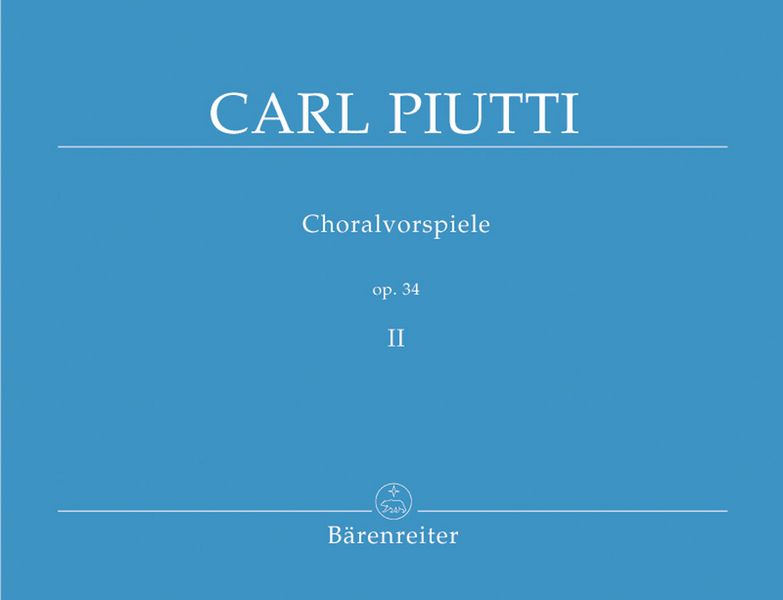 Choralvorspiele op.34 Band 2 (Nr.68-126)   für Orgel  