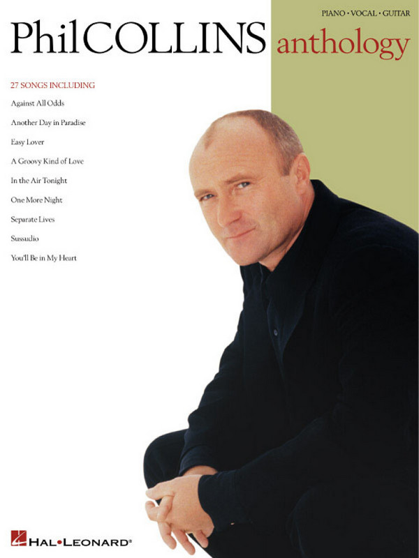 Phil Collins: Anthology  Songbook piano/vocal/guitar  