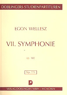 Sinfonie Nr.7 op.102 für&nbsp;&nbsp;Orchester&nbsp;&nbsp;Studienpartitur