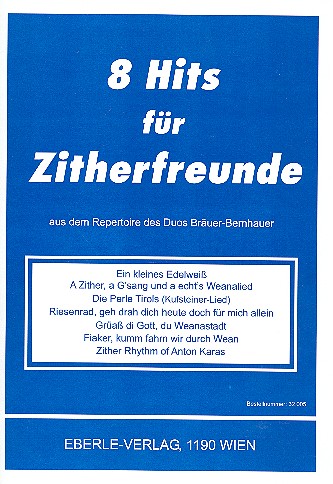 8 Hits für Zitherfreunde (mit Text)    