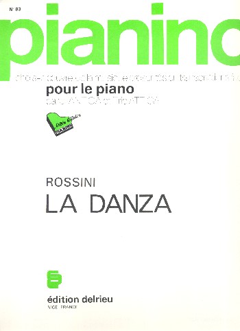 La Danza &nbsp;&nbsp;pour piano&nbsp;&nbsp;