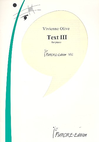 Text 3&nbsp;&nbsp;für Klavier&nbsp;&nbsp;