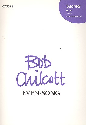 Even-Song  for mixed chorus a cappella  score