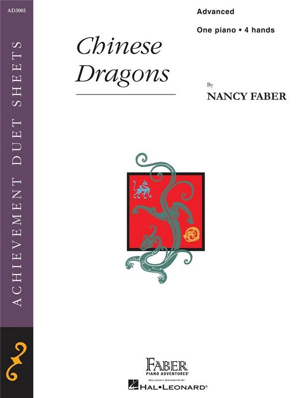 Chinese Dragons for  piano 4 hands  