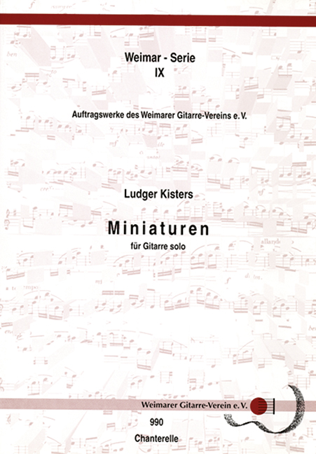 Miniaturen&nbsp;&nbsp;für Gitarre&nbsp;&nbsp;