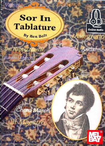 Sor in Tablature (+Online Audio)&nbsp;&nbsp;for guitar/tab&nbsp;&nbsp;