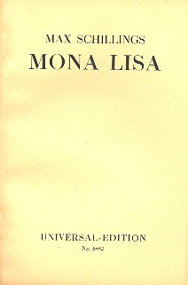 Mona Lisa Libretto (dt)    