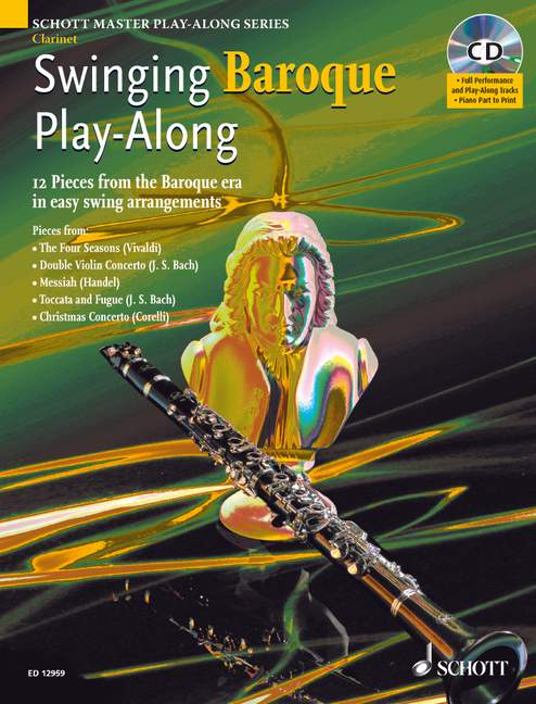 Swinging Baroque (+CD)&nbsp;&nbsp;for clarinet&nbsp;&nbsp;
