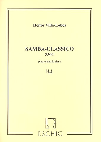 Samba-Classico (Ode) für Gesang und Klavie    