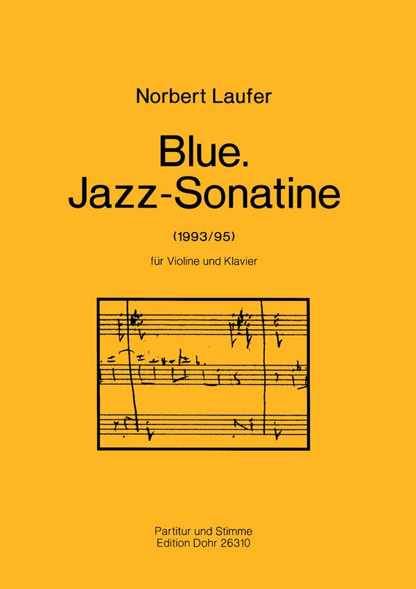Blue Jazz-Sonatine für Violine  und Klavier  
