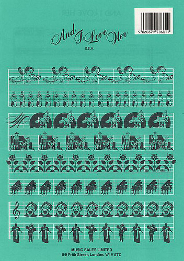 And I love her for female chorus (SSA)&nbsp;&nbsp;score&nbsp;&nbsp;