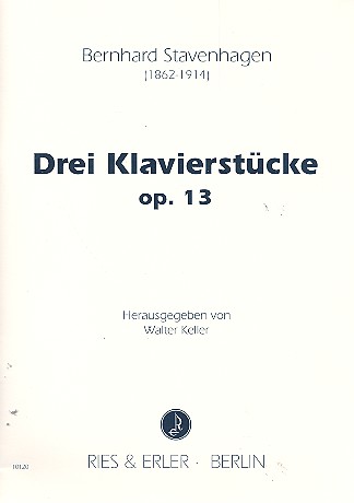 3 Klavierstücke op.13&nbsp;&nbsp;&nbsp;&nbsp;