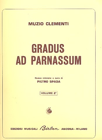 Gradus ad parnassum Band 2  für Klavier  
