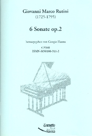 6 Sonaten op.2 for Harpsichord    