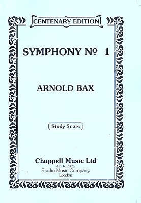 Sinfonie es-Moll Nr.1  für Orchester  Studienpartitur