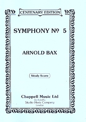 Symphony no.5  for orchestra  study score