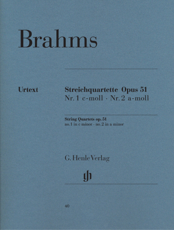 Streichquartette op.51&nbsp;&nbsp;&nbsp;&nbsp;Stimmen