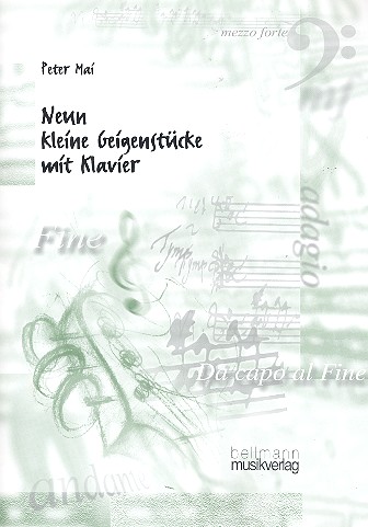 9 kleine Geigenstücke mit Klavier    