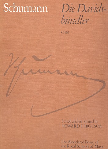 Die Davidsbündler op.6 für Klavier&nbsp;&nbsp;18 Charakterstücke&nbsp;&nbsp;