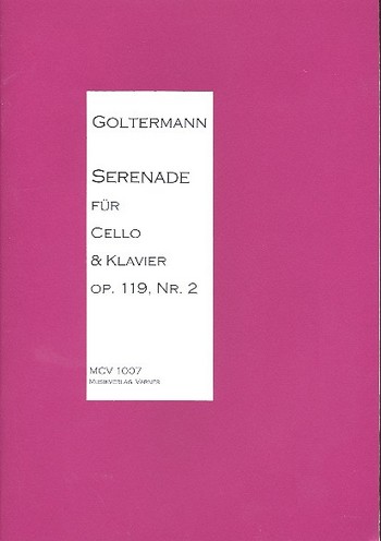 Serenade op.119,2  für Violoncello und Klavier  