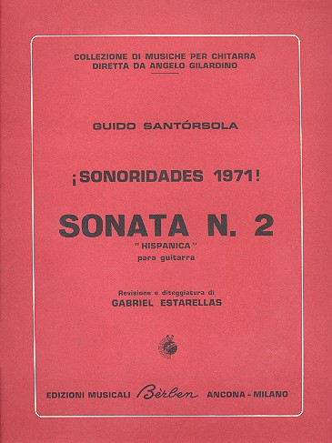 Sonate Nr.2 Hispanica  für Gitarre  