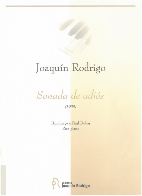 Sonada de adiós&nbsp;&nbsp;para piano&nbsp;&nbsp;