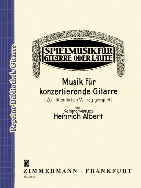 Musik  für konzertierende Gitarre  